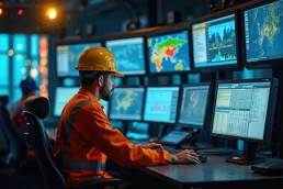 AI-driven oil and gas operations improving efficiency, safety, and cost reduction with real-time tracking by Tracklynk.